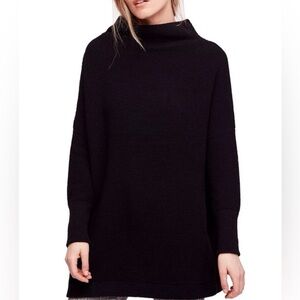 Free People Black Ottoman Tunic